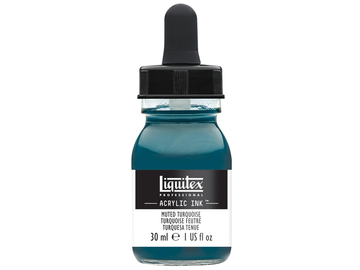 LIQUITEX ARTIST ACRYLIC INK 30ML 503 MUTED TURQUOISE 2