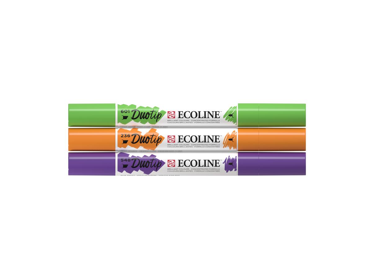 TALENS ECOLINE DUOTIP MARKER SET SEKUNDÄRFARBEN 3 STÜCK 3