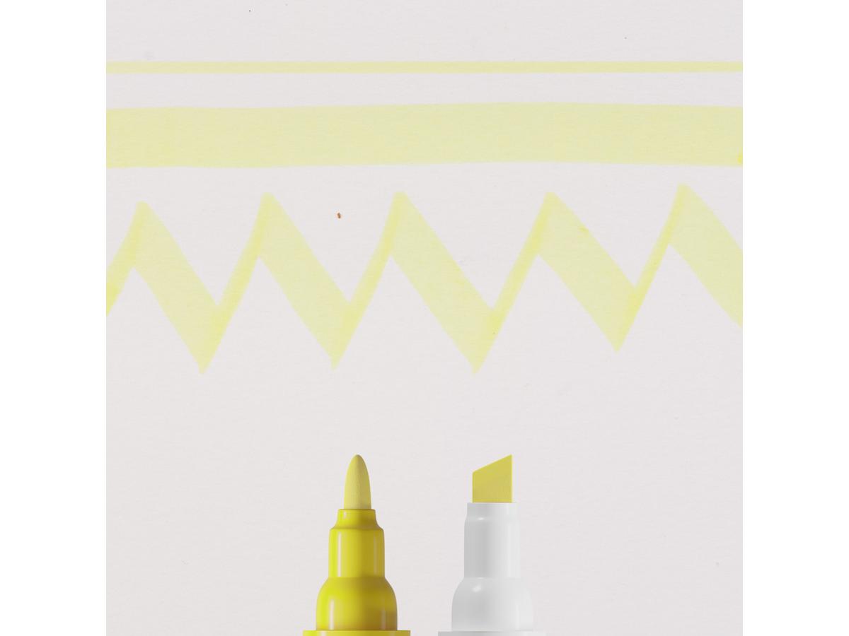 TALENS ECOLINE DUOTIP MARKER ZITRONENGELB ( PRIMÄR ) 2