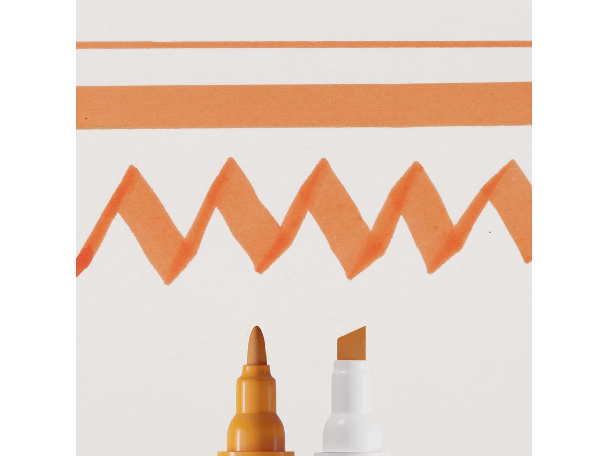 TALENS ECOLINE DUOTIP MARKER DUNKEL ORANGE 237 2