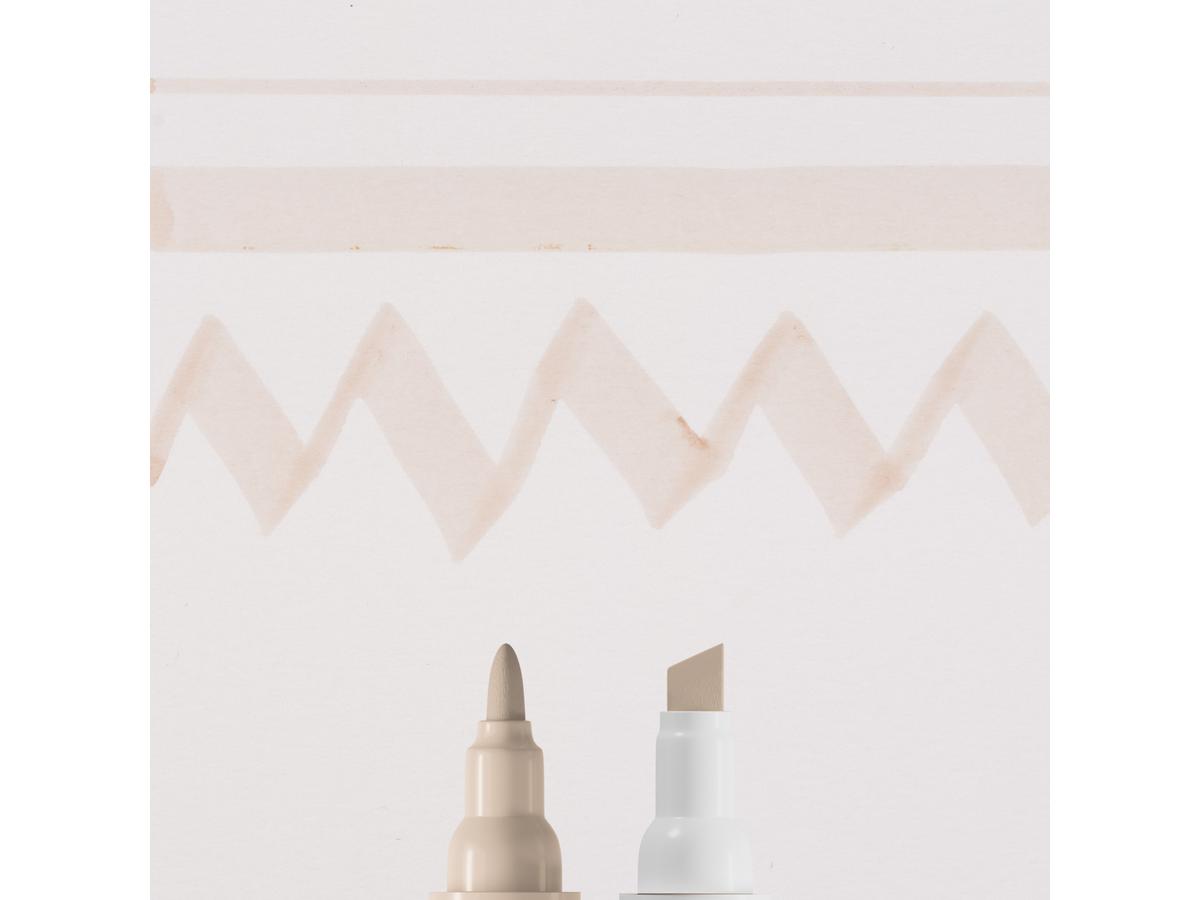 TALENS ECOLINE DUOTIP MARKER ROSA BEIGE 374 2