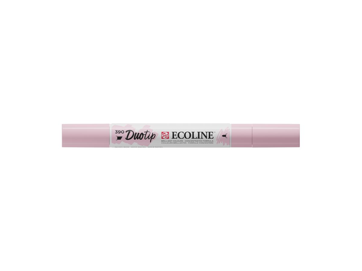 TALENS ECOLINE DUOTIP MARKER PASTELL ROSA 390 3
