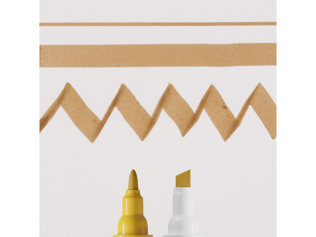 TALENS ECOLINE DUOTIP MARKER DUNKLER OCKER 407 2