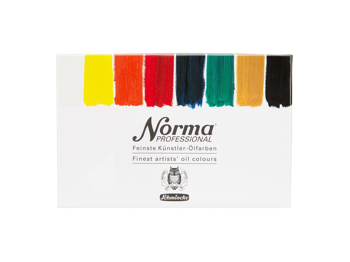 SCHMINCKE NORMA ÖLFARBEN SET 8X20 ML 2
