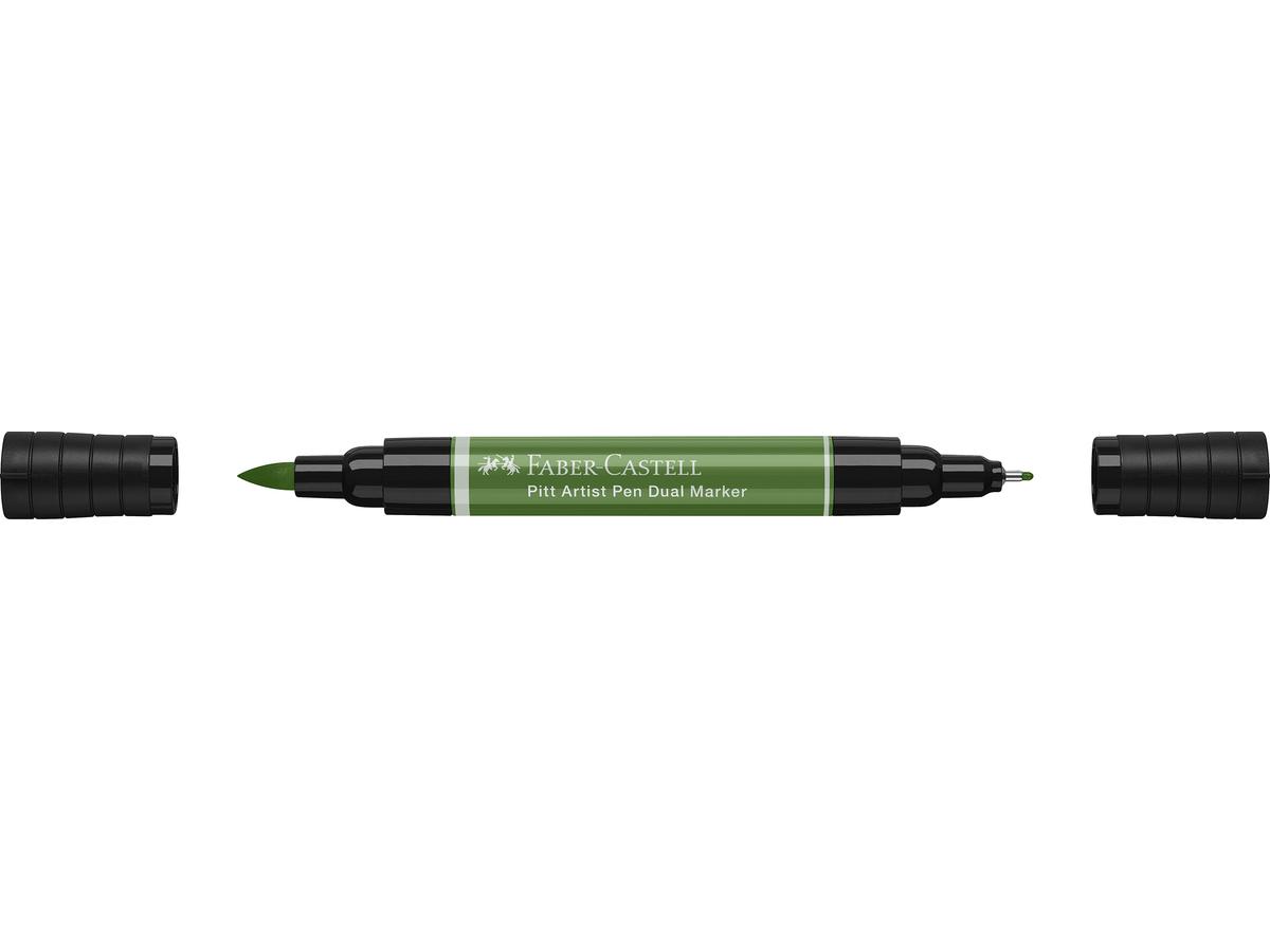 FABER-CASTELL PITT ARTIST PEN DUAL MARKER 167 PERMANENTGRÜN 2