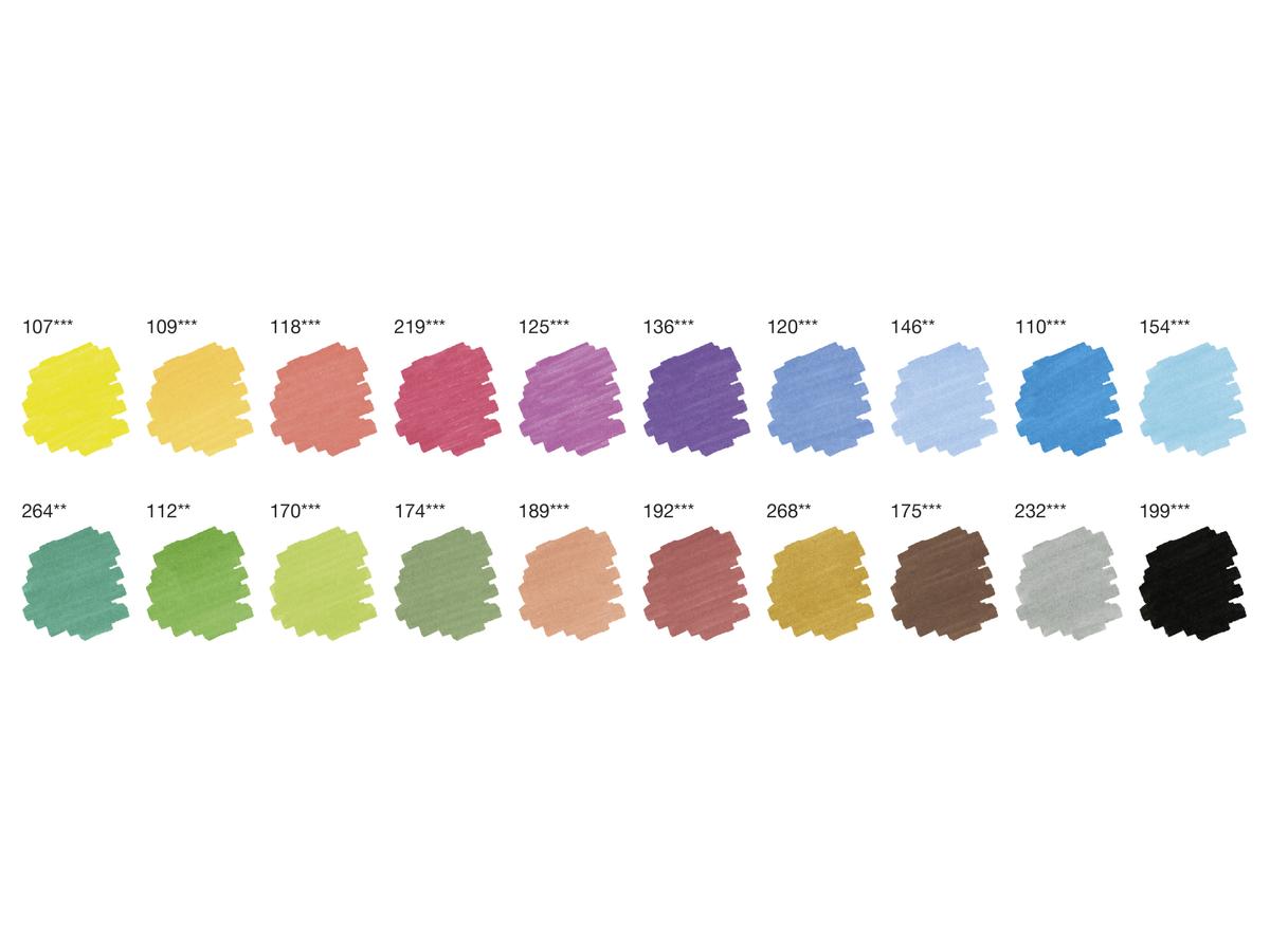 FABER-CASTELL PITT ARTIST PEN DUAL MARKER SET 20 STÜCK 3