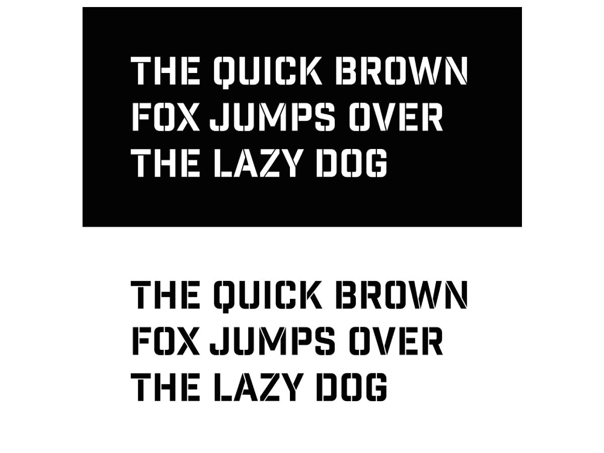 QBIX SCHABLONEN ALPHABET SET 26 STÜCK 5CM SAN SERIF 5