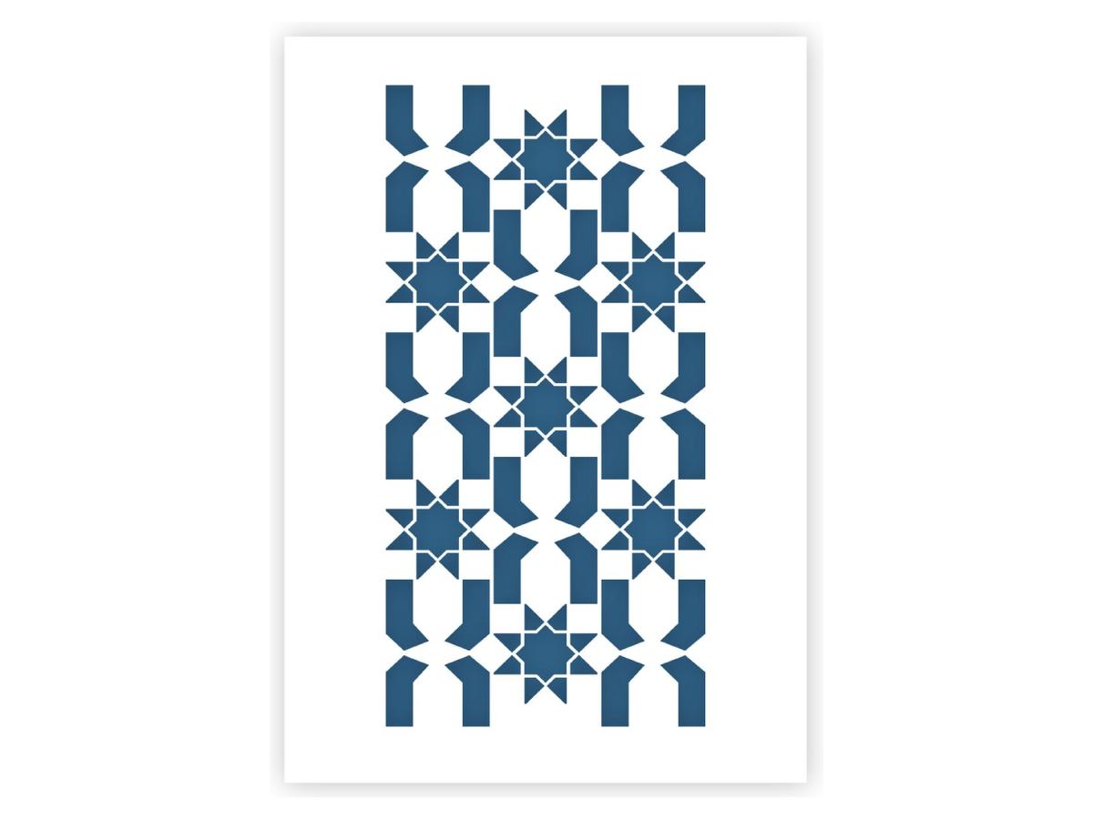 QBIX SCHABLONEN SET A3 TILES 3 MOSAIC 2