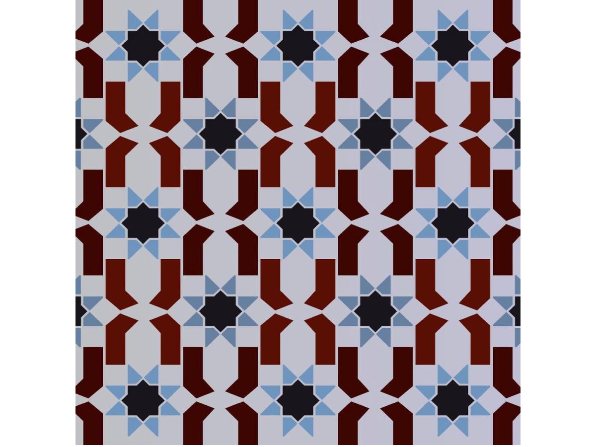 QBIX SCHABLONEN SET A3 TILES 3 MOSAIC 3
