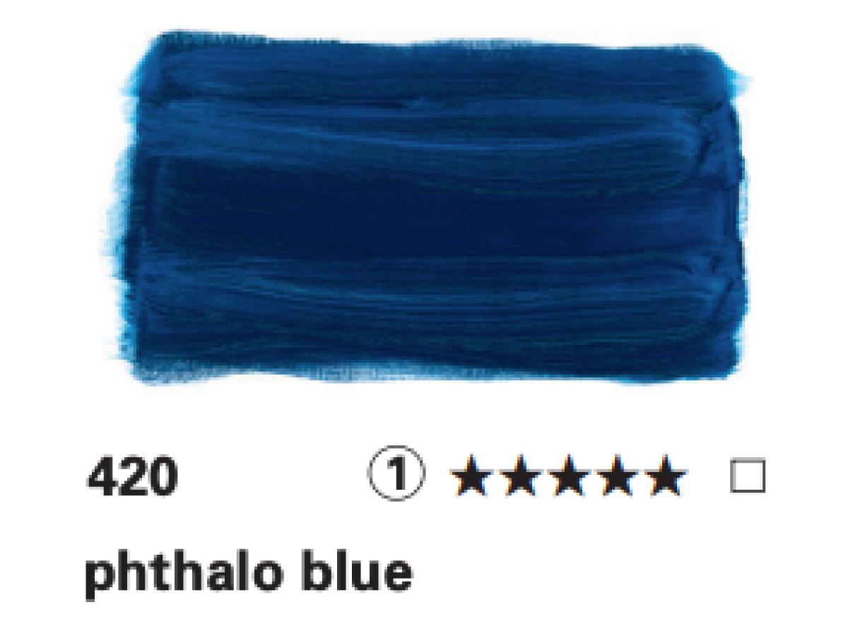 SCHMINCKE NORMA BLUE 35ML S1 420 PHTHALOBLAU 2
