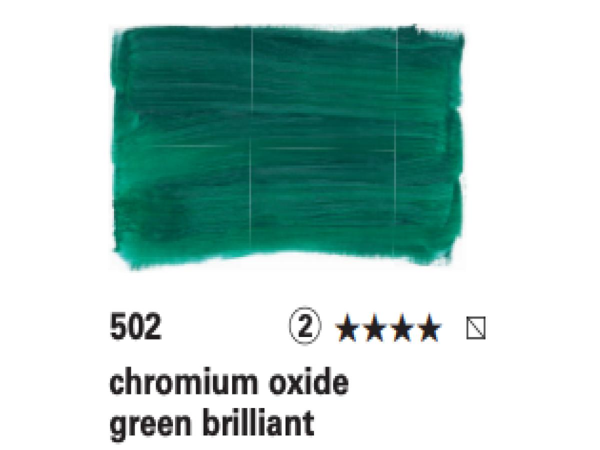 SCHMINCKE NORMA BLUE 35ML S2 502 CHROMOXIDGRÜN FEURIG 2