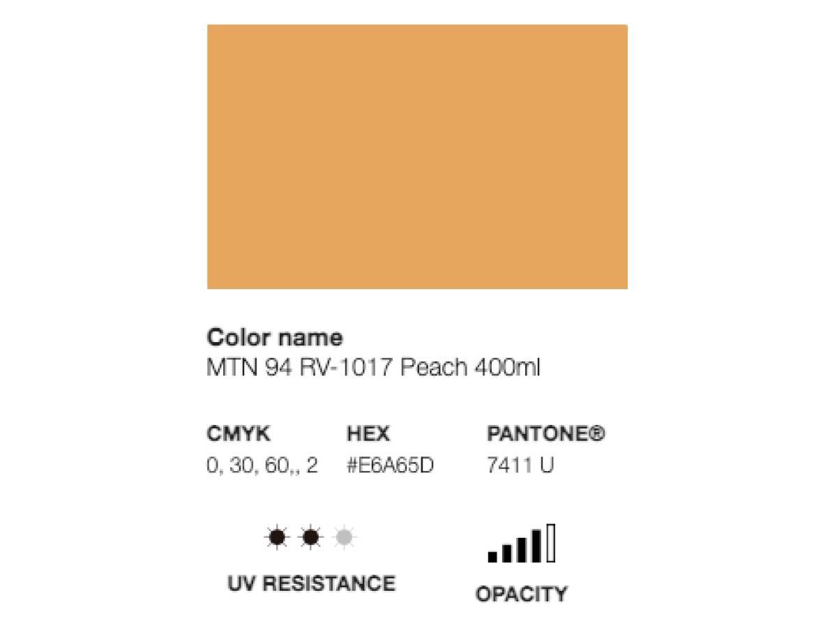 MONTANA 94 400ML RV-1017 PEACH 2