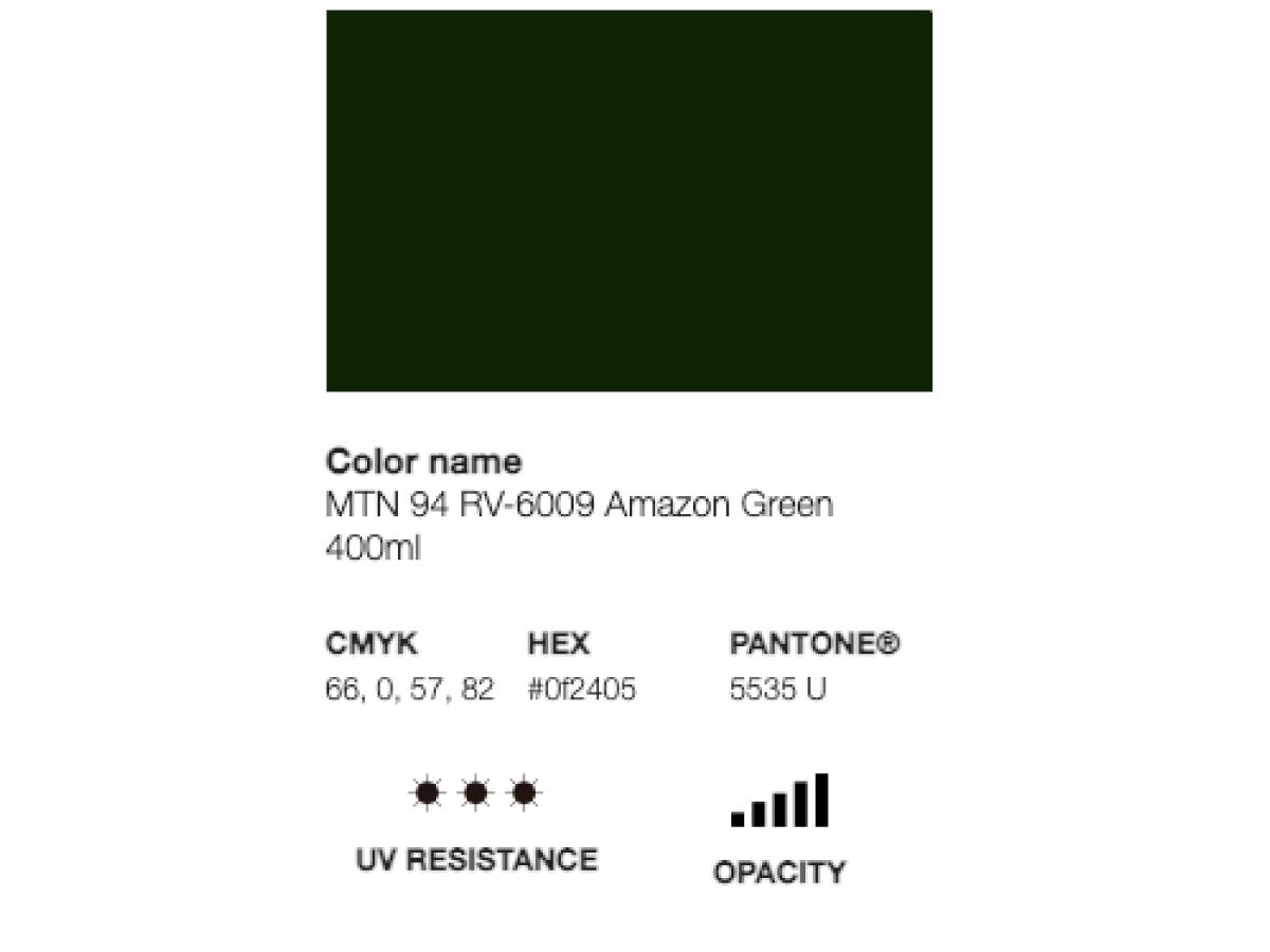 MONTANA 94 400ML RV-6009 AMAZONAS GREEN 2