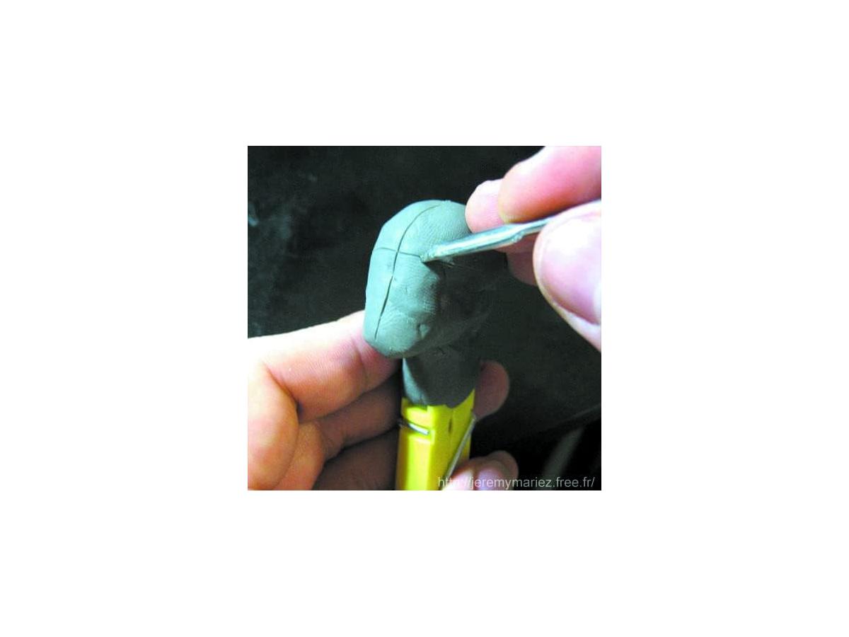 PLASTILINE SCHWARZ HÄRTE 40 750 GRAMM 3