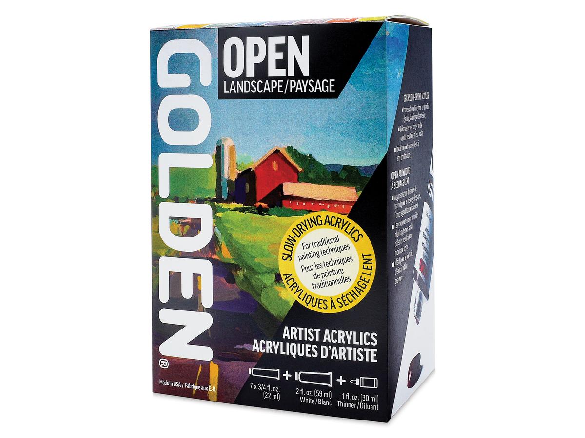GOLDEN ACRYL OPEN LANDSCAPE SET 9X 22ML 2