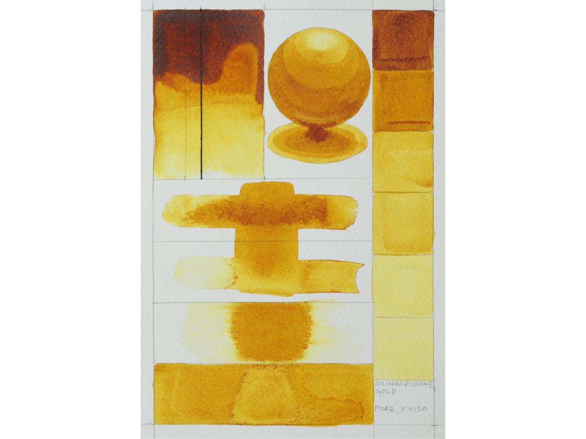 GOLDEN QOR WATERCOLOR 11ML S3 QUINACRIDONE GOLD 0155 2