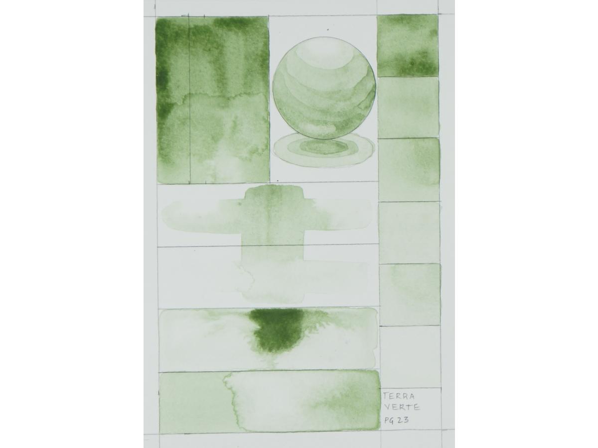 GOLDEN QOR WATERCOLOR 11ML SERIE 1 TERRE VERTE 405 2