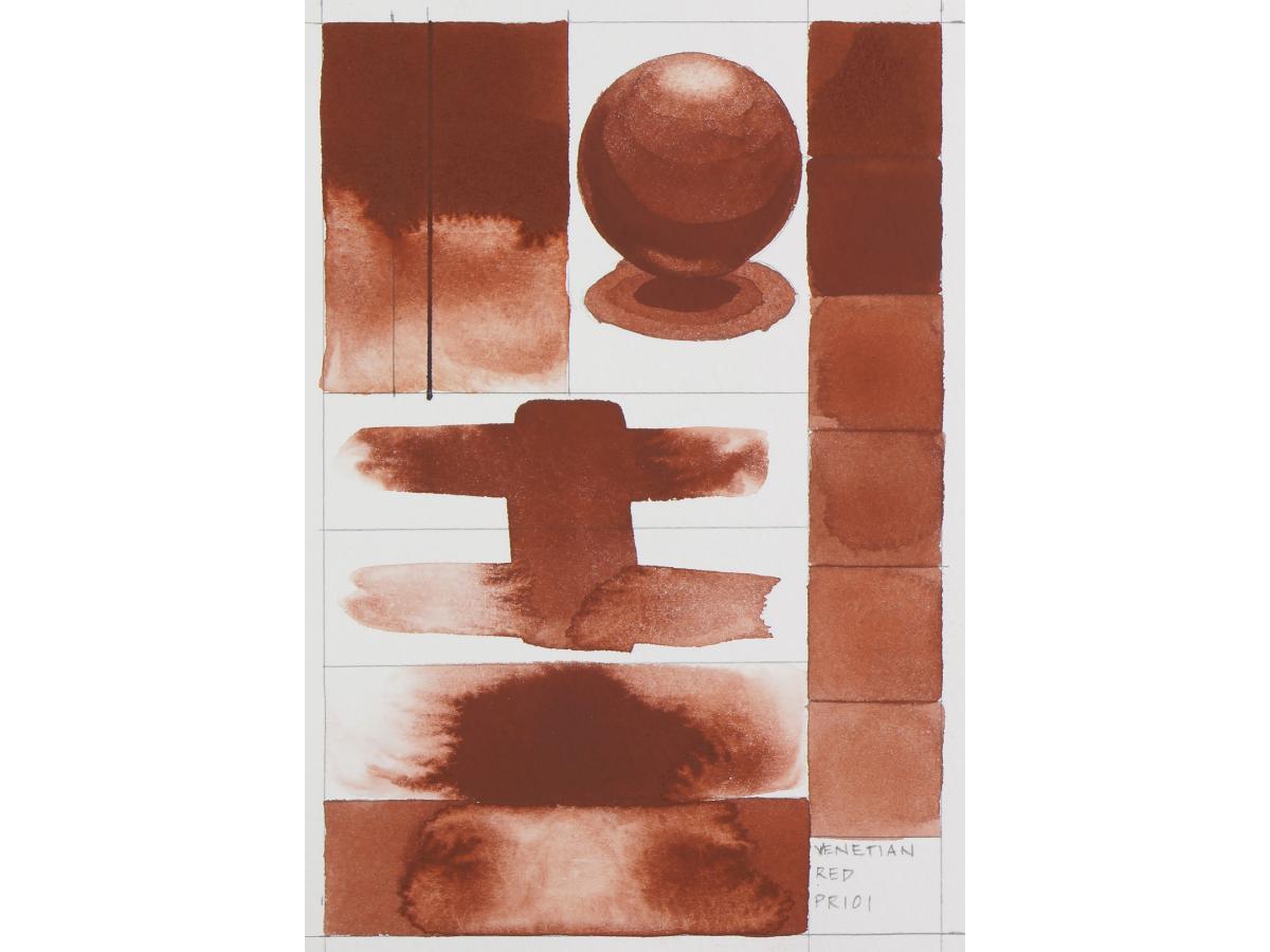GOLDEN QOR WATERCOLOR 11ML SERIE 1 VENETIAN RED 465 2