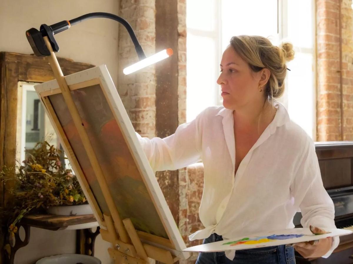 DAYLIGHT EASEL LAMP GO TAGESLICHT STAFFELEILAMPE 3