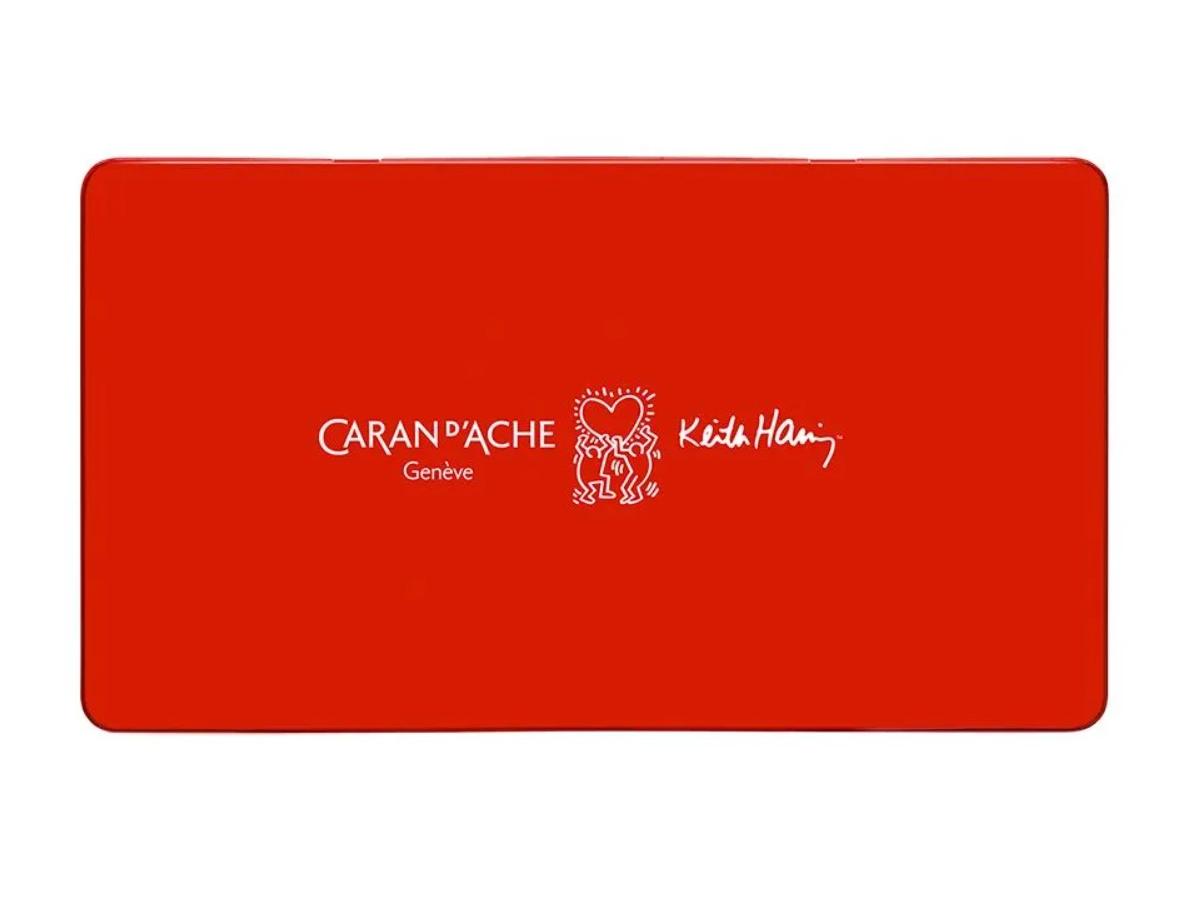 CARAN D'ACHE KEITH HARING MIXED MEDIA SET WASSERLÖSLICH 42 PASTELLS + 40 BUNTSTIFTE 5