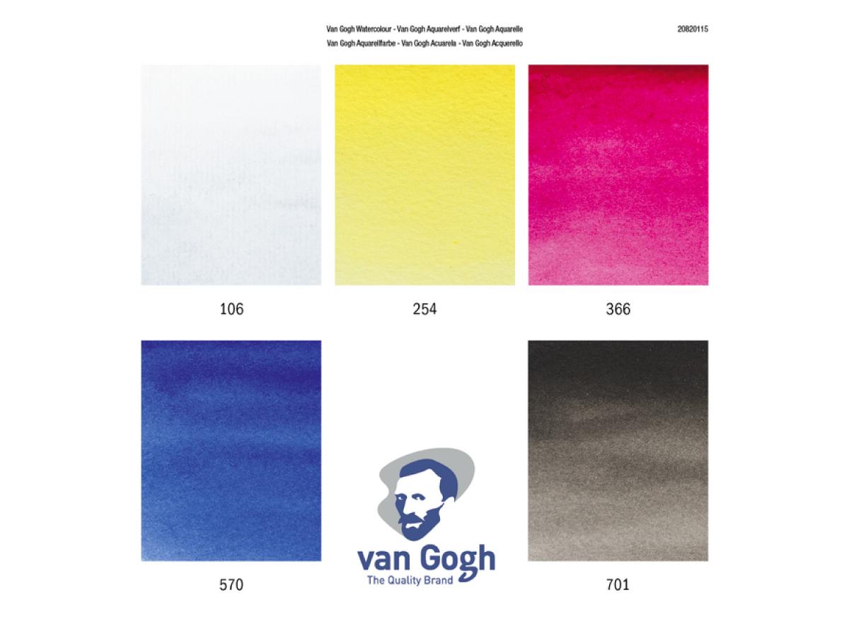 VAN GOGH AQUARELL PRIMÄR MISCHSET 5X10ML 3