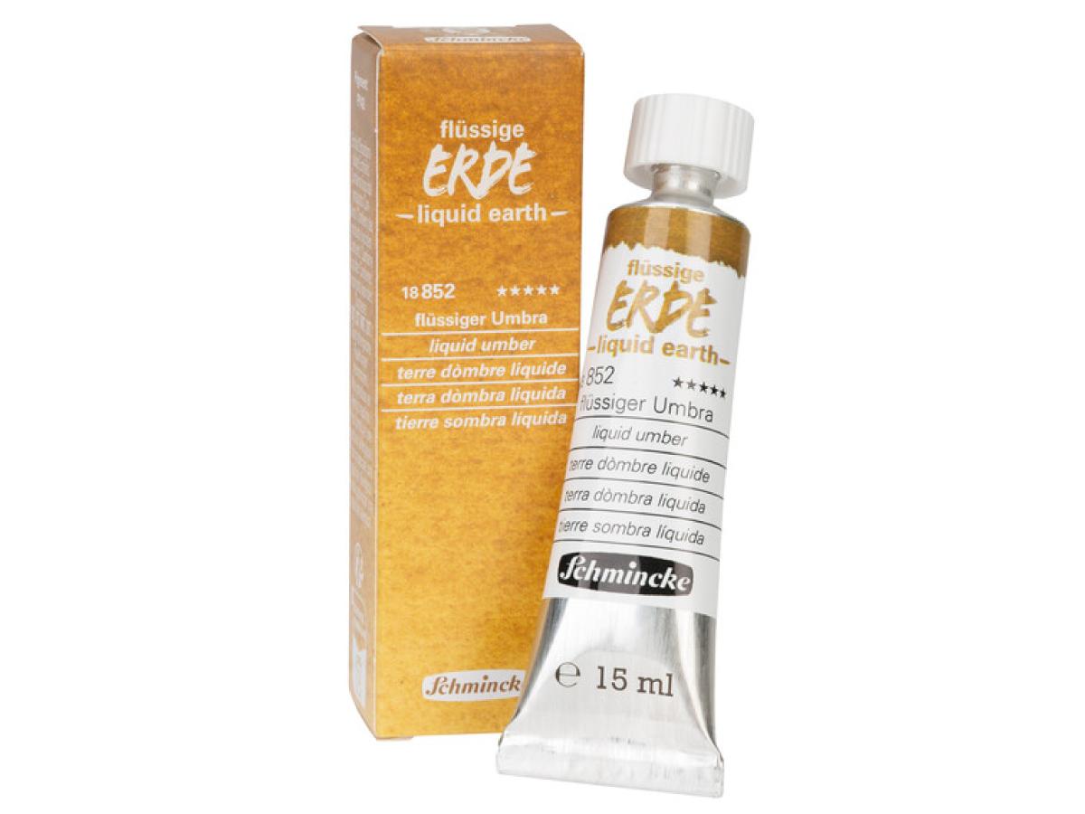 SCHMINCKE FLÜSSIGE ERDE 15ML NR 852 - FLÜSSIGER UMBRA 2
