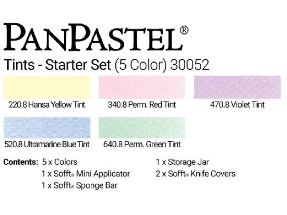 PANPASTEL SET TINTS 5X 3