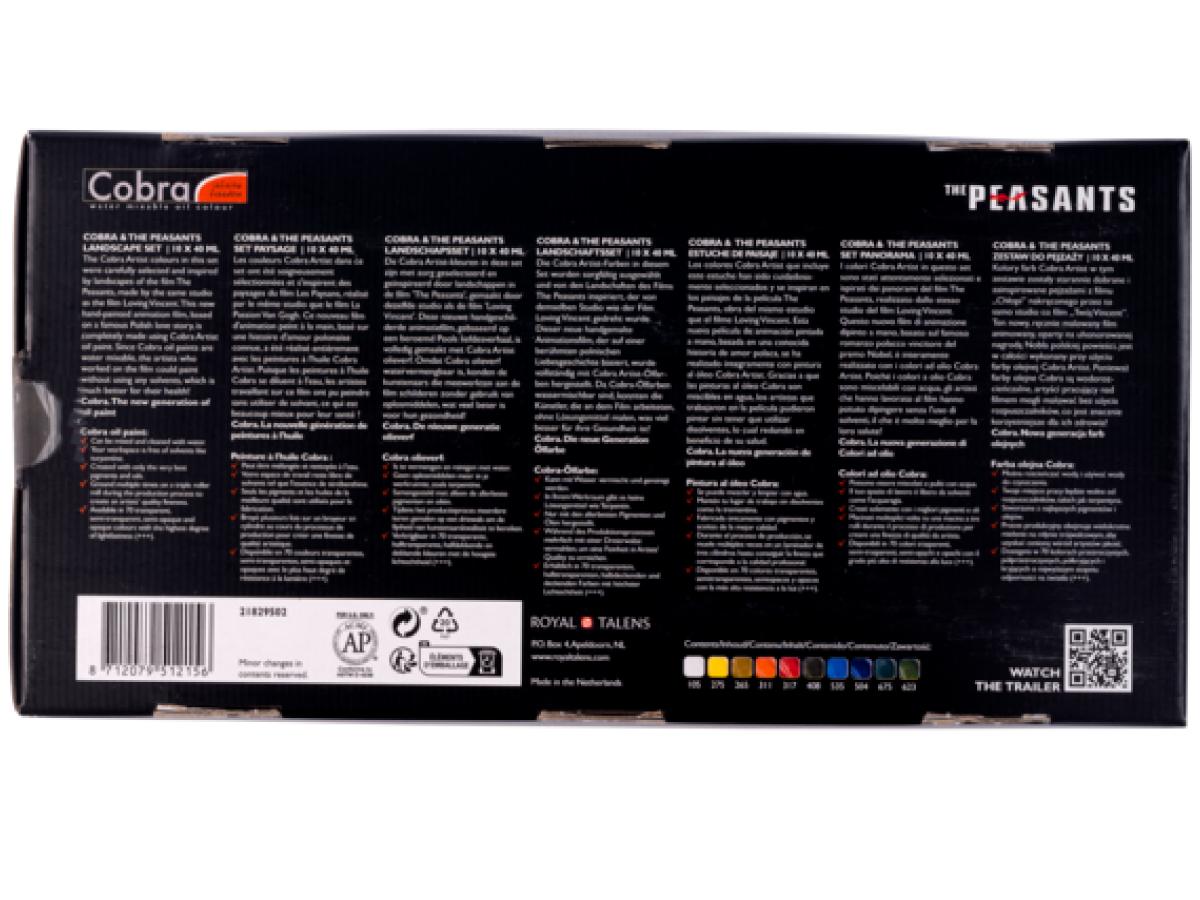 COBRA  ARTIST PEASANT ÖLFARBSET LANDSCHAFT 10X40ML 2