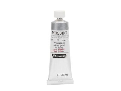 SCHMINCKE MUSSINI ÖLFARBE 860 35ML WEISSGOLD 2