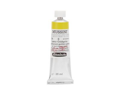 SCHMINCKE MUSSINI ÖLFARBE 534 35ML LASUR-GOLDGRUN 2