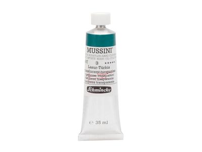 SCHMINCKE MUSSINI ÖLFARBE 497 35ML LASUR-TÜRKIS 2