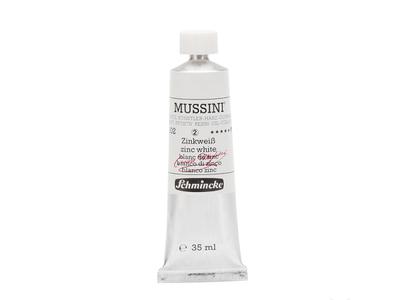 SCHMINCKE MUSSINI ÖLFARBE 102 35ML ZINKWEISS 2