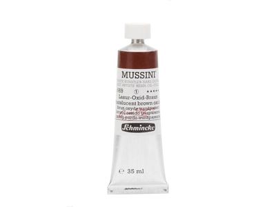 SCHMINCKE MUSSINI ÖLFARBE 669 35ML LASUR-OXID BRAUN 2