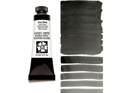 DANIEL SMITH S1 AQUARELLFARBE 15ML 048 IVORY BLACK 2