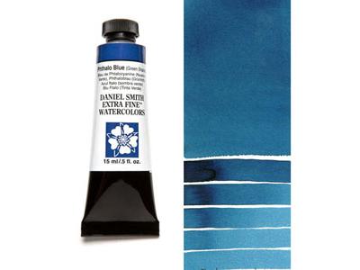 DANIEL SMITH S1 AQUARELLFARBE 15ML 077 PHTHALO BLUE (GS) 2