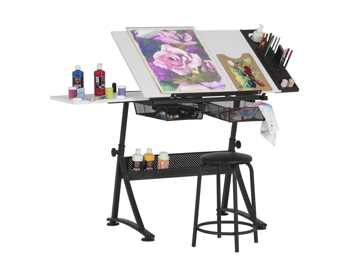 STUDIO DESIGNS FUSION ZEICHENTISCH MIT HOCKER 2