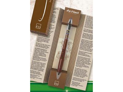 DA VINCI PENSEEL SERIE 499 NR.3 SQUIRREL TRADITIONAL WASH BRUSH + METALPOINT 2