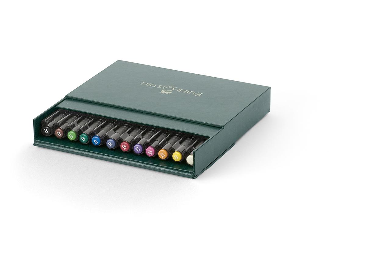 FABER-CASTELL PITT ARTIST BRUSH TEKENPENNEN STUDIOBOX 12ST. 2