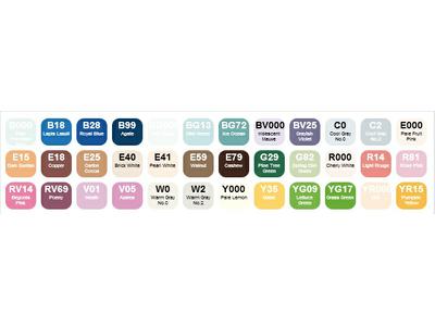 COPIC CIAO 36-ER MARKERSET E 2