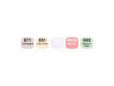COPIC CIAO MARKERSET 5+1 MULTILINER MANGA 3 2