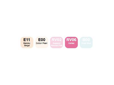 COPIC CIAO SET 5+1 (MULTILINER) MANGA COLOURS SET 7 2