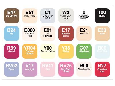 COPIC SKETCH SET 24-ER START 2
