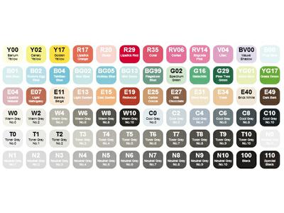 COPIC CLASSIC MARKERSET B 72X 2