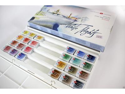 ST. P.BURG AQUARELLSET 24 1/1 NAPF 3