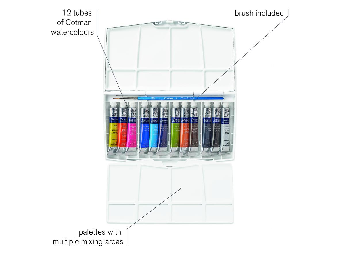 COTMAN PLUS TUBE PAINTING BOX 2