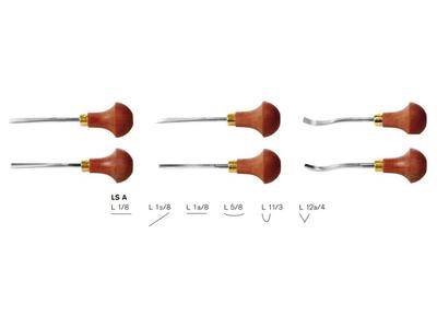 PFEIL LINOL- UND HOLZSCHITTMESSER SET A 3