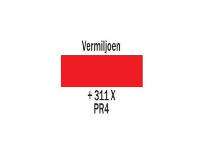 TALENS GOUACHE EXTRA FINE 20ML ZINNOBER 311 2