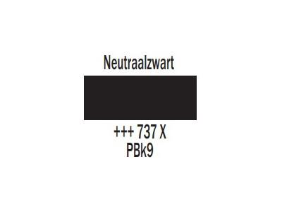 TALENS GOUACHE EXTRA FINE 20ML NEUTRAL SCHWARZ 737 2