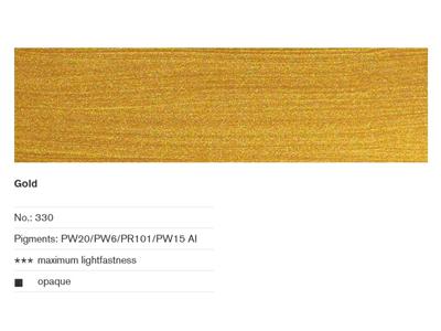 LASCAUX GOUACHE 330 250ML GOLD 2