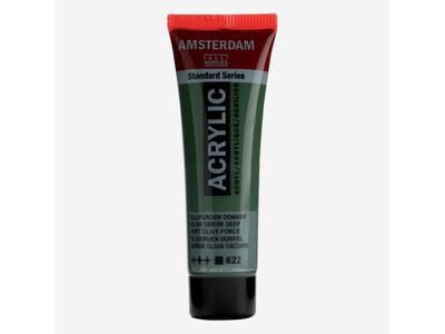 TALENS AMSTERDAM STANDARD 20ML 622 OLIVGRÜN DUNKEL 2